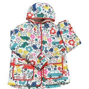 Mini Boden Preppy Sherpa-Lined Anorak Jacket 9-10 Years